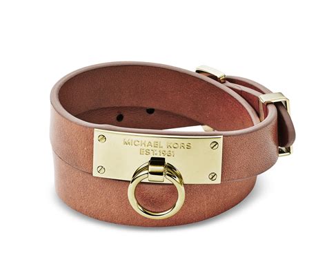 bracelet cuir michael kors|Michael Kors adjustable bracelet.